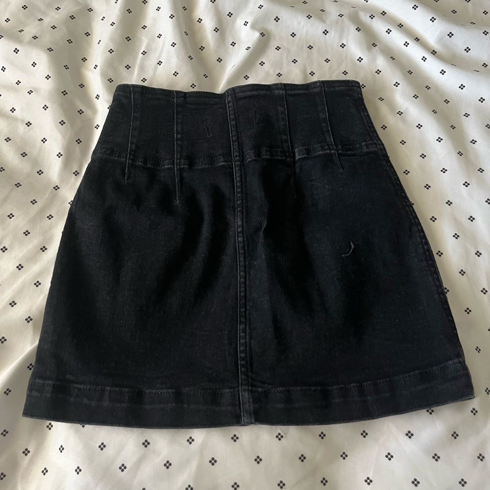 Free People Retrofete Nyla  mini skirt